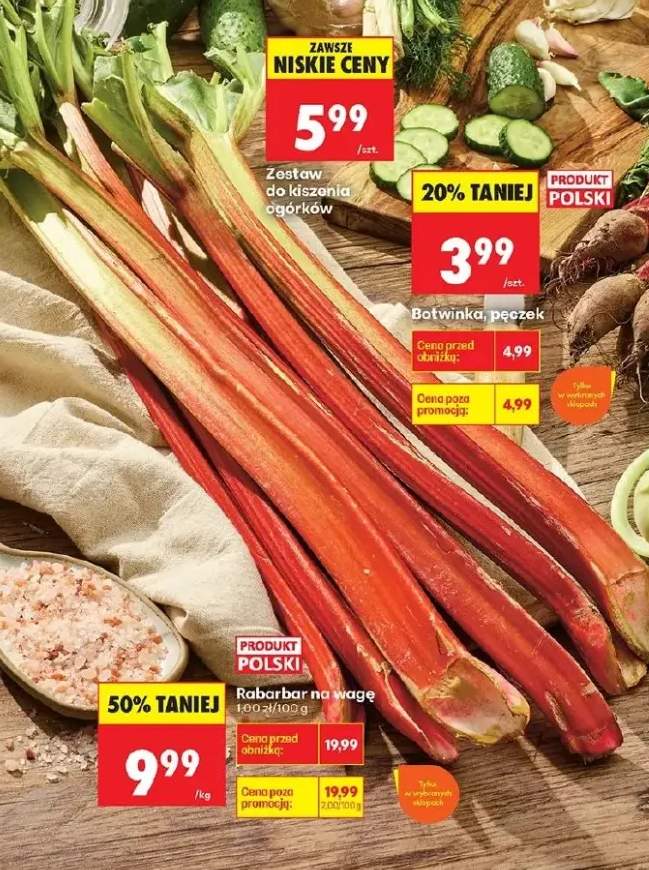 Rabarbar na wagę polski