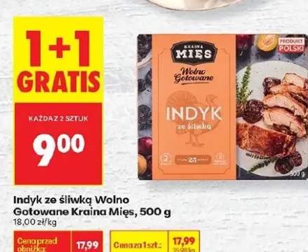 Indyk ze śliwką Wolno Gotowane Kraina Mięs
