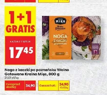 Noga z kaczki po poznańsku Wolno Gotowane Kraina Mięs