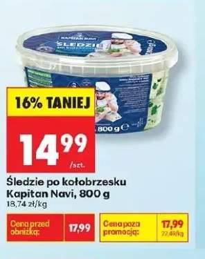 Śledzie po kołobrzesku Kapitan Navi