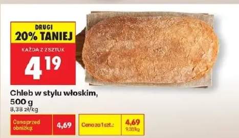 Chleb w stylu włoskim