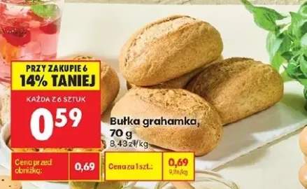 Bułka grahamka