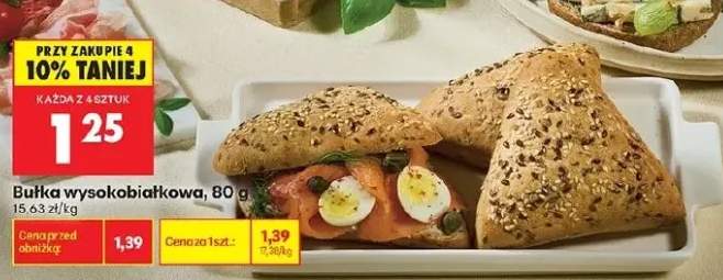 Bułka wysokobiałkowa