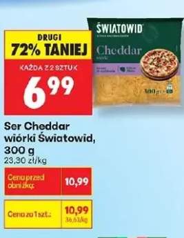 Ser Cheddar wiórki Światowid