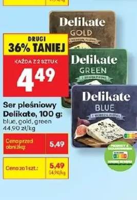 Ser pleśniowy Gold z niebieską pleśnią Delikate