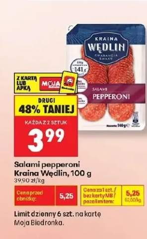 Salami pepperoni Kraina Wędlin