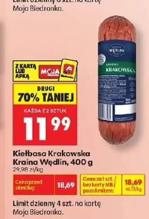 Kiełbasa Krakowska Kraina Wędlin