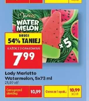 Lody Marletto Watermelon 5-pak 73ml