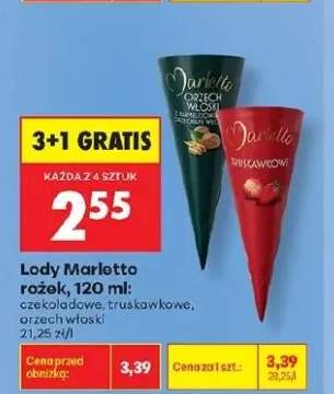 Lody Marletto rożek