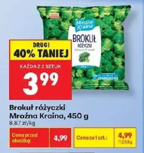 Brokuł różyczki Mroźna Kraina