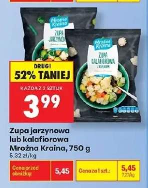 Zupa kalafiorowa Mroźna Kraina