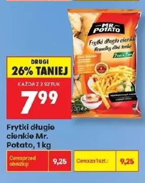 Frytki długie cienkie Mr. Potato