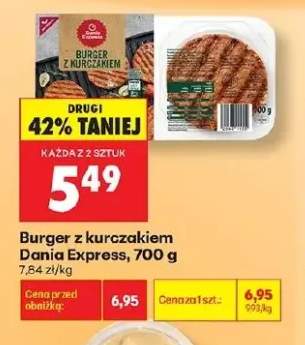 Burger z kurczakiem Dania Express