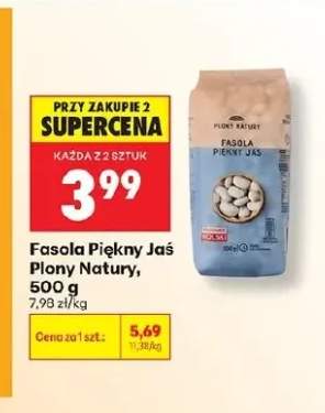 Fasola Piękny Jaś Plony Natury