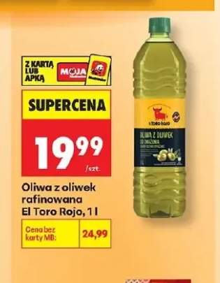 Oliwa z oliwek rafinowana El Toro Rojo