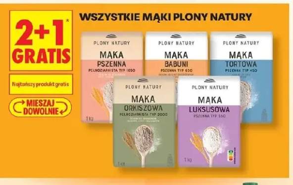 Mąka babuni pszenna typ 650 Plony Natury