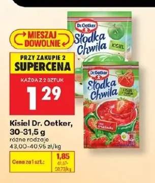 Kisiel Dr. Oetker Słodka Chwila