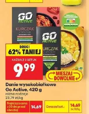 Danie wysokobiałkowe Go Active