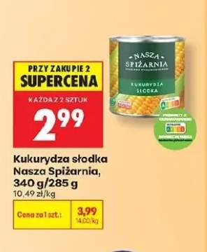 Kukurydza słodka Nasza Spiżarnia