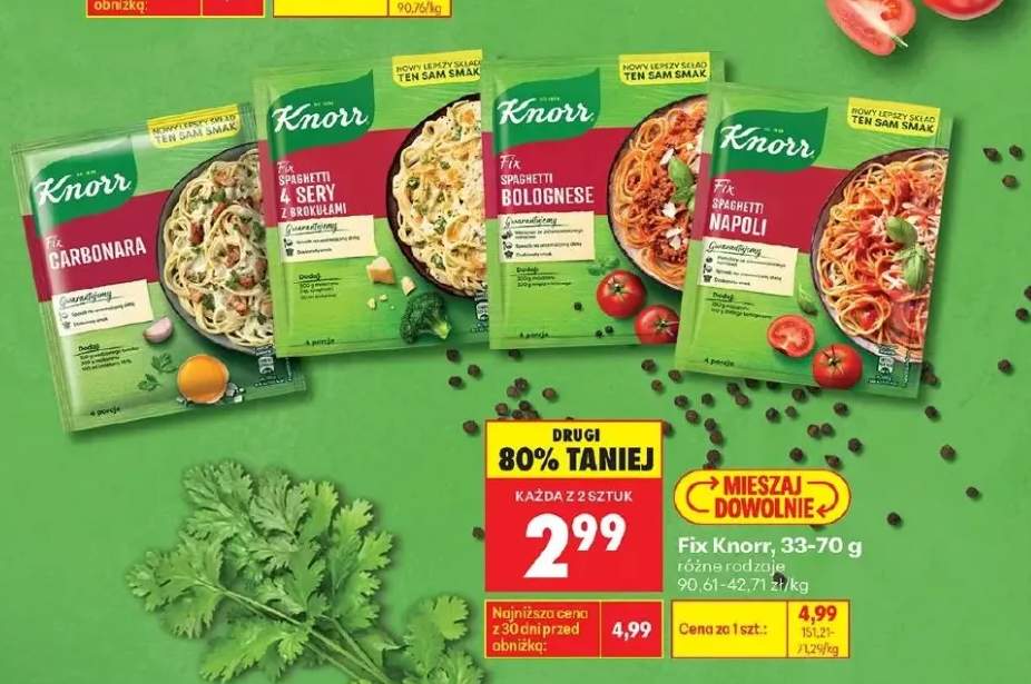 Fix Knorr Spaghetti Napoli 33-70g