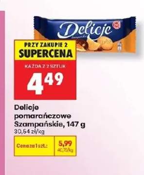 Delicje pomarańczowe Szampańskie