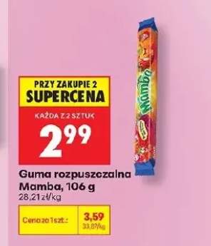 Guma rozpuszczalna Mamba
