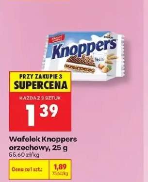 Wafelek Knoppers orzechowy