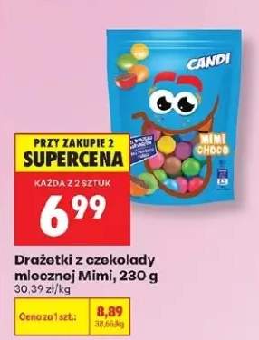 Drażetki z czekolady mlecznej Mimi
