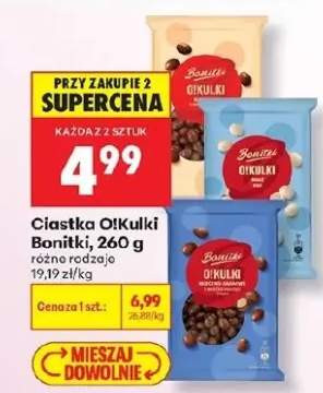 Ciastka O!Kulki Bonitki