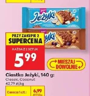 Ciastka Jeżyki Coconut