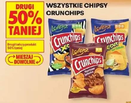 Chipsy Crunchips X-Cut Ser-Cebula