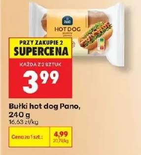 Bułki hot dog Pano