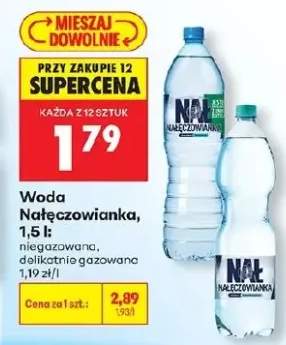 Woda Nałęczowianka niegazowana