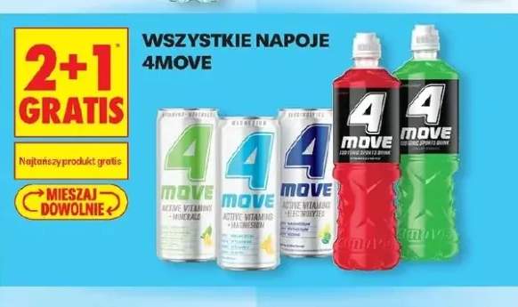 Napój 4MOVE Isotonic Sports Drink Lime & Mint