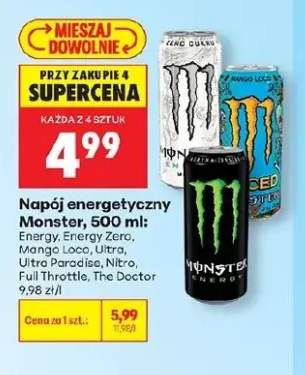 Napój energetyczny Monster Energy