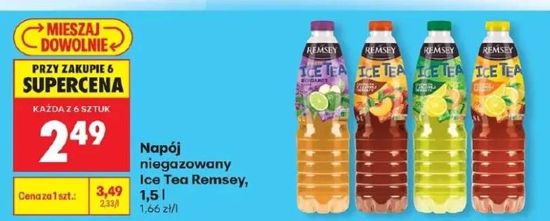 Napój niegazowany Ice Tea Remsey