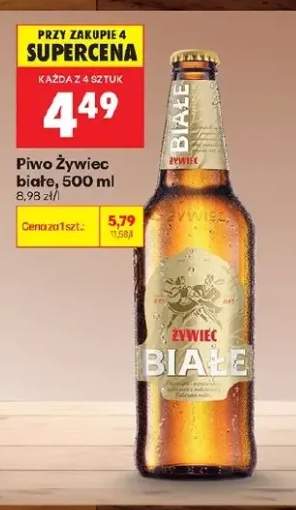 Piwo Żywiec białe