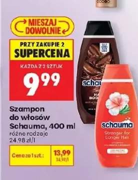 Szampon do włosów Schauma Stronger for Longer Hair