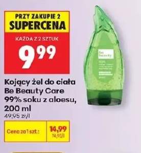 Kojący żel do ciała Be Beauty Care 99% soku z aloesu