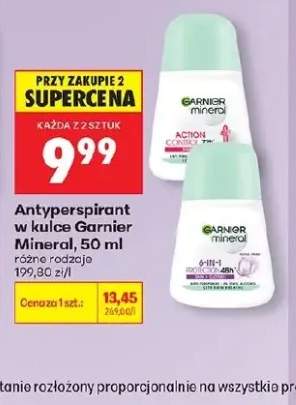 Antyperspirant w kulce Garnier Mineral