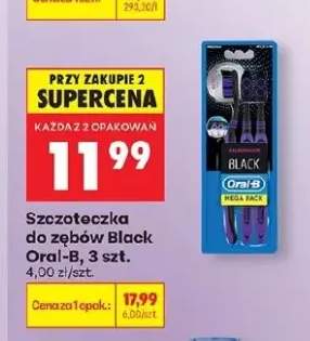 Szczoteczka do zębów Black Oral-B