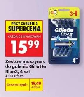 Zestaw maszynek do golenia Gillette Blue3