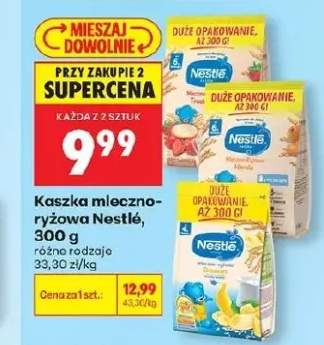 Kaszka mleczno-ryżowa Nestlé Mleczno-Ryżowa Morela