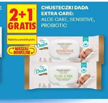 Chusteczki nawilżane Dada Extra Care Aloe Care