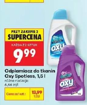 Odplamiacz do tkanin Oxy Spotless