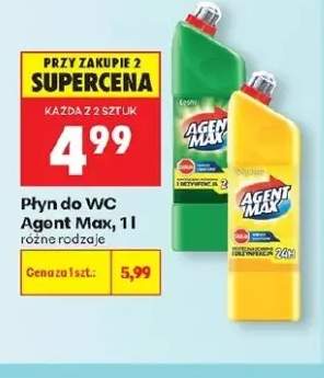 Płyn do WC Agent Max
