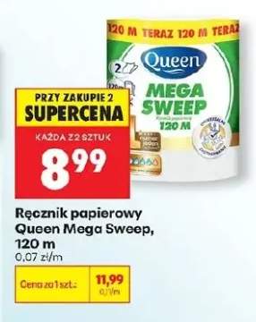 Ręcznik papierowy Queen Mega Sweep 120m