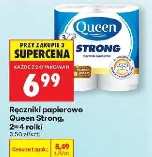 Ręczniki papierowe Queen Strong 2=4 rolki