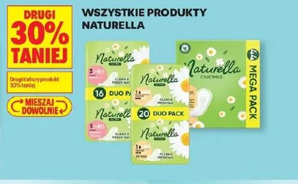 Wkładki higieniczne Naturella