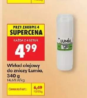 Wkład olejowy do zniczy Lumia